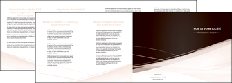 faire depliant 4 volets  8 pages  web design texture contexture structure MIDLU93485