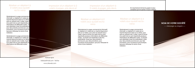personnaliser modele de depliant 4 volets  8 pages  web design texture contexture structure MIDLU93491