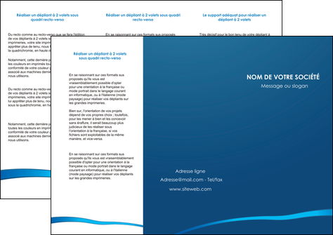 exemple depliant 3 volets  6 pages  web design texture contexture structure MIDLU93501
