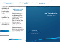 exemple depliant 3 volets  6 pages  web design texture contexture structure MIDLU93501