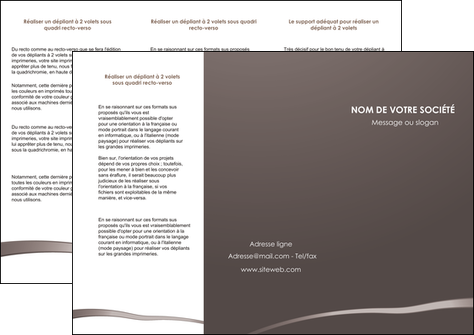 modele depliant 3 volets  6 pages  web design texture contexture structure MIDLU93553