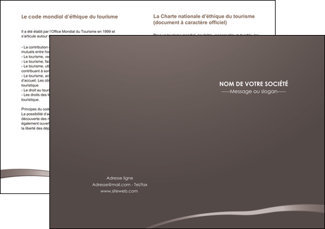 imprimerie depliant 2 volets  4 pages  web design texture contexture structure MIDLU93567