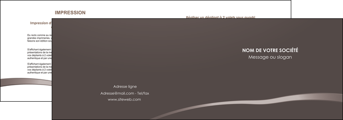 cree depliant 2 volets  4 pages  web design texture contexture structure MFLUOO93571