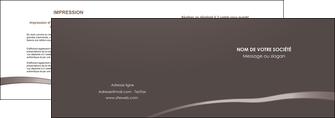 cree depliant 2 volets  4 pages  web design texture contexture structure MIDLU93571