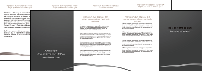 realiser depliant 4 volets  8 pages  web design texture contexture structure MIDLU93589