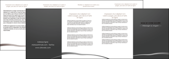 realiser depliant 4 volets  8 pages  web design texture contexture structure MIDLU93589