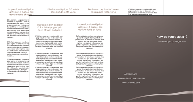 exemple depliant 4 volets  8 pages  web design texture contexture structure MIDLU93593