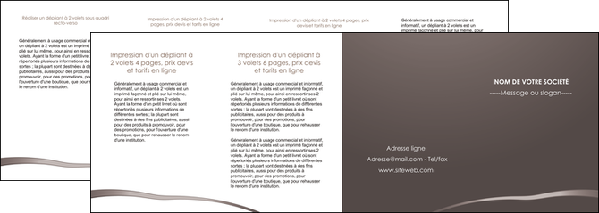 impression depliant 4 volets  8 pages  web design texture contexture structure MIDLU93595