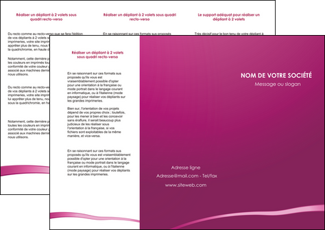 creer modele en ligne depliant 3 volets  6 pages  web design texture contexture structure MIDLU93605