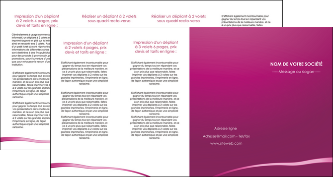 faire modele a imprimer depliant 4 volets  8 pages  web design texture contexture structure MIDLU93645