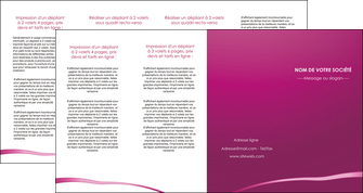 faire modele a imprimer depliant 4 volets  8 pages  web design texture contexture structure MIDLU93645