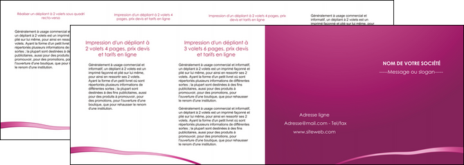 faire depliant 4 volets  8 pages  web design texture contexture structure MFLUOO93647