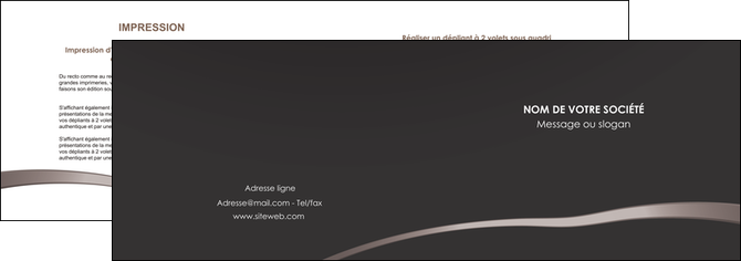 imprimer depliant 2 volets  4 pages  web design texture contexture structure MIDLU93791