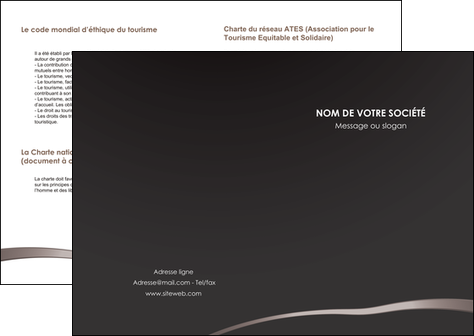impression depliant 2 volets  4 pages  web design texture contexture structure MFLUOO93801