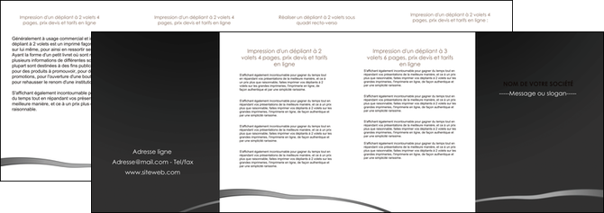 realiser depliant 4 volets  8 pages  web design texture contexture structure MIDLU93809