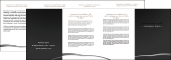 realiser depliant 4 volets  8 pages  web design texture contexture structure MIDLU93809