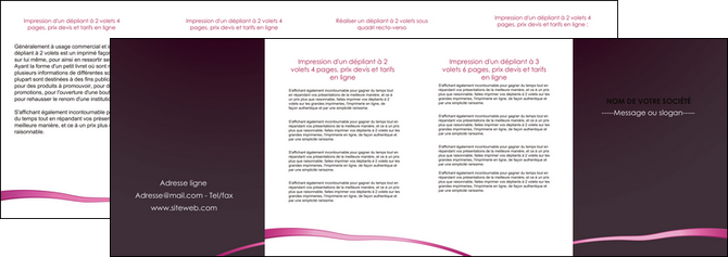 modele depliant 4 volets  8 pages  web design texture contexture structure MIDLU93861