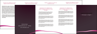 modele depliant 4 volets  8 pages  web design texture contexture structure MIDLU93861