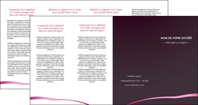 personnaliser maquette depliant 4 volets  8 pages  web design texture contexture structure MIDLU93865