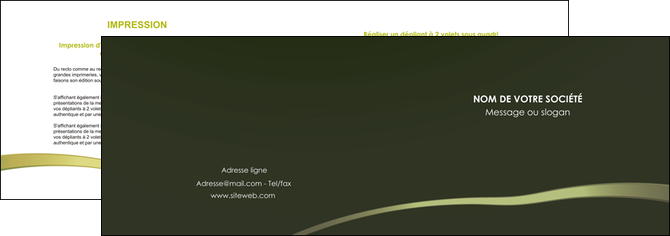 realiser depliant 2 volets  4 pages  web design texture contexture structure MIDLU93895