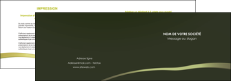 realiser depliant 2 volets  4 pages  web design texture contexture structure MIDLU93895