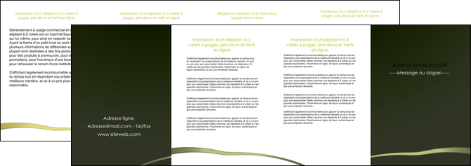 impression depliant 4 volets  8 pages  web design texture contexture structure MIDLU93913