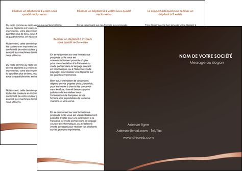 imprimer depliant 3 volets  6 pages  web design texture contexture structure MIDLU93959
