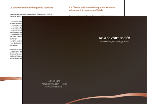 modele en ligne depliant 2 volets  4 pages  web design texture contexture structure MIDLU93973