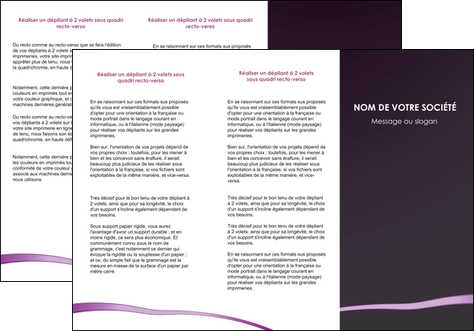 personnaliser maquette depliant 3 volets  6 pages  web design texture contexture structure MIDBE94015