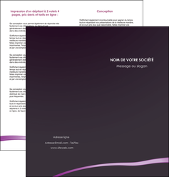 impression depliant 2 volets  4 pages  web design texture contexture structure MIDLU94017