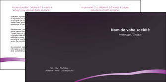 creer modele en ligne depliant 2 volets  4 pages  web design texture contexture structure MIDLU94019