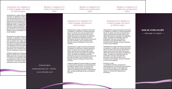 modele depliant 4 volets  8 pages  web design texture contexture structure MIDLU94055