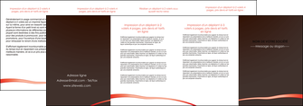 faire modele a imprimer depliant 4 volets  8 pages  web design contexture structure fond MIDLU94105