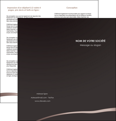 modele en ligne depliant 2 volets  4 pages  web design contexture structure fond MIDLU94125