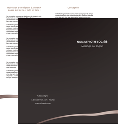 modele en ligne depliant 2 volets  4 pages  web design contexture structure fond MIDLU94125