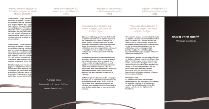 imprimer depliant 4 volets  8 pages  web design contexture structure fond MIDLU94163