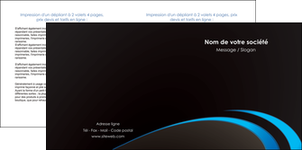 modele depliant 2 volets  4 pages  web design contexture structure fond MIDLU94203