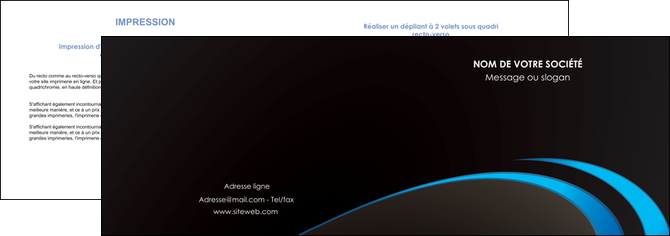 creer modele en ligne depliant 2 volets  4 pages  web design contexture structure fond MIDLU94217