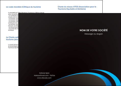 modele depliant 2 volets  4 pages  web design contexture structure fond MIDLU94227