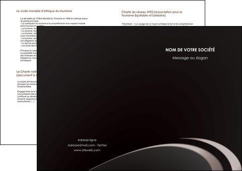 creer modele en ligne depliant 2 volets  4 pages  web design contexture structure fond MIDLU94275