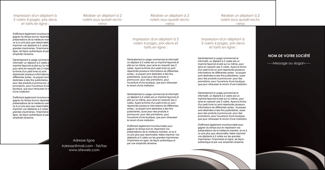 realiser depliant 4 volets  8 pages  web design contexture structure fond MIDBE94301