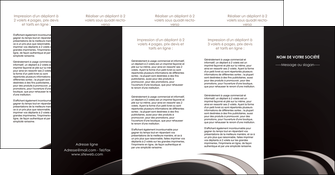 realiser depliant 4 volets  8 pages  web design contexture structure fond MIDLU94301