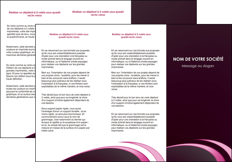 creation graphique en ligne depliant 3 volets  6 pages  contexture structure fond MIDLU94313