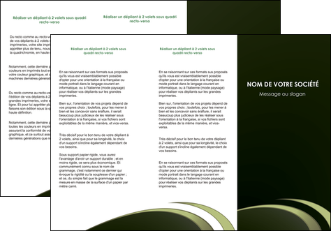 realiser depliant 3 volets  6 pages  texture contexture structure MIDLU94365