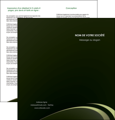 creer modele en ligne depliant 2 volets  4 pages  texture contexture structure MIDLU94367