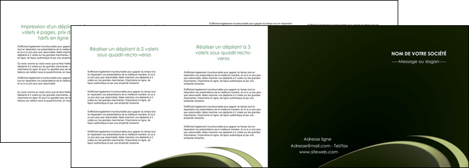 creer modele en ligne depliant 4 volets  8 pages  texture contexture structure MFLUOO94401