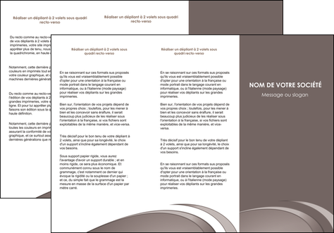 cree depliant 3 volets  6 pages  web design texture contexture structure MFLUOO94521