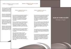 cree depliant 3 volets  6 pages  web design texture contexture structure MIDLU94521
