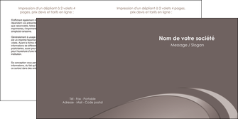 maquette en ligne a personnaliser depliant 2 volets  4 pages  web design texture contexture structure MIDLU94525