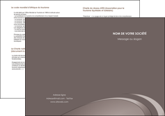 modele depliant 2 volets  4 pages  web design texture contexture structure MIDLU94535